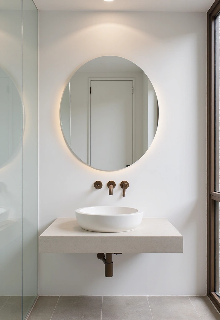 27 Bathroom Ideas Grey And Neutral Themes - 3. Minimalist Fixtures