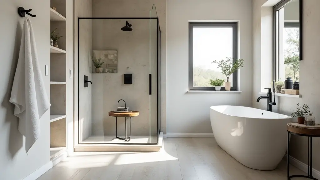 27 Black Fixtures Bathroom Ideas For Bold Looks