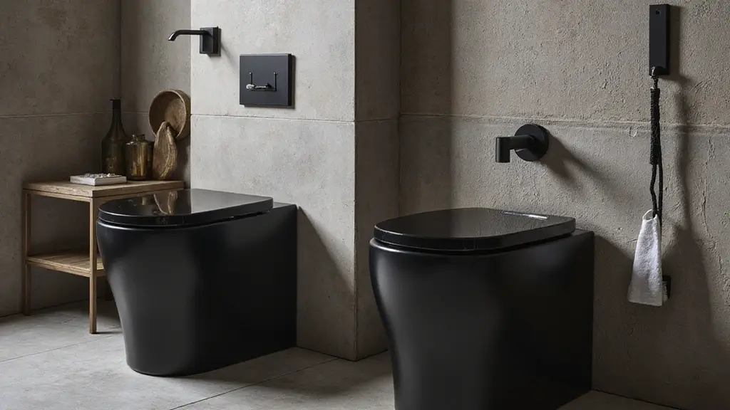 27 Black Toilet Bathroom Ideas That Make A Statement