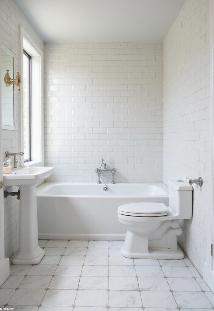 27 Indian Bathroom Tiles Design Inspiration for Eco-Friendly Decor - 27. Glossy Subway Tiles