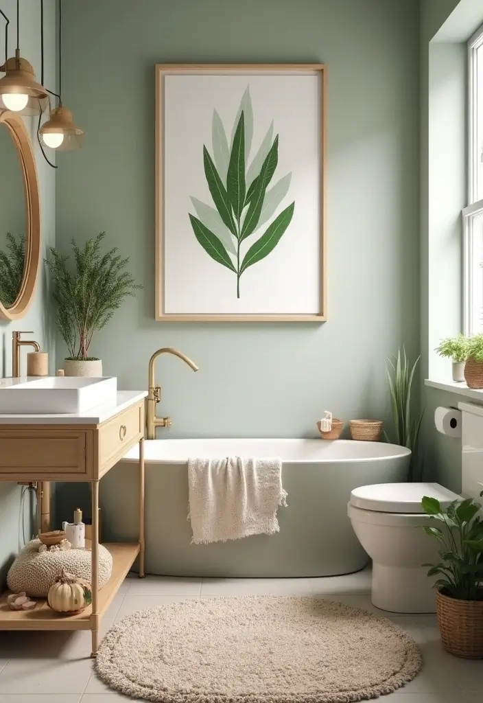 27 Modern Kids Bathroom Ideas That Feel Fun - 18. Outdoor-Inspired Decor