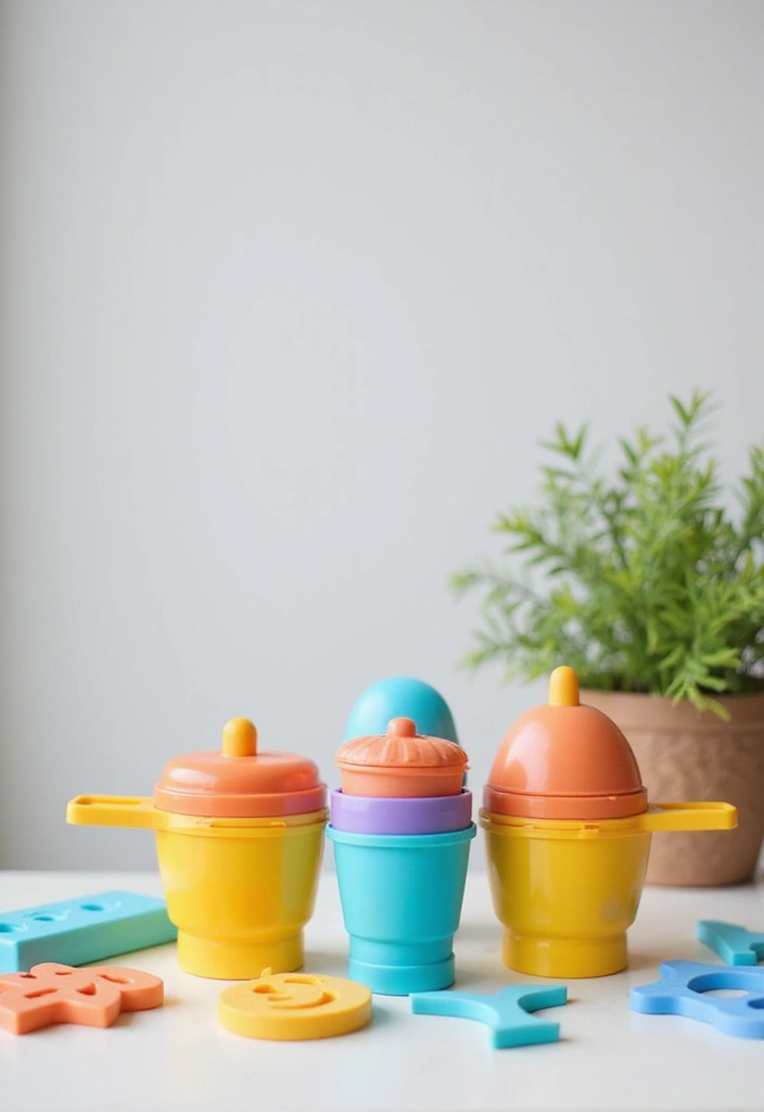 27 Modern Kids Bathroom Ideas That Feel Fun - 24. Multi-functional Bath Toys