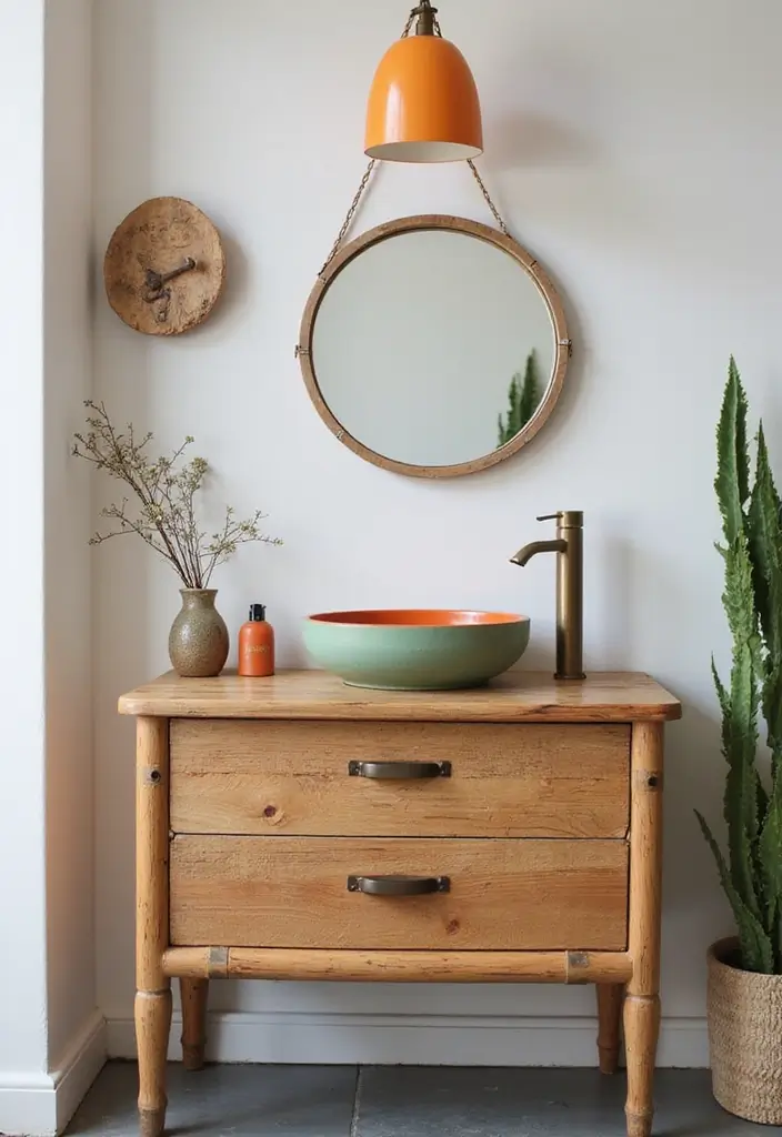 27 Modern Kids Bathroom Ideas That Feel Fun - 4. Eco-Friendly Vanity Choices