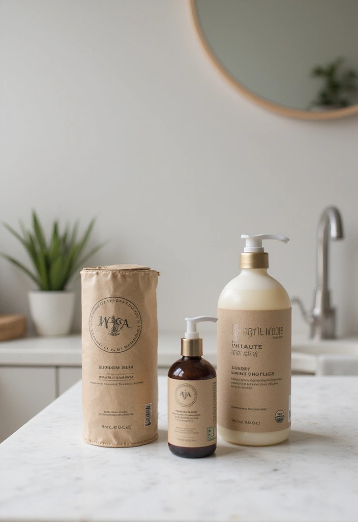 28 Bathroom Decor Beige And Calming - 15. Sustainable Bath Products