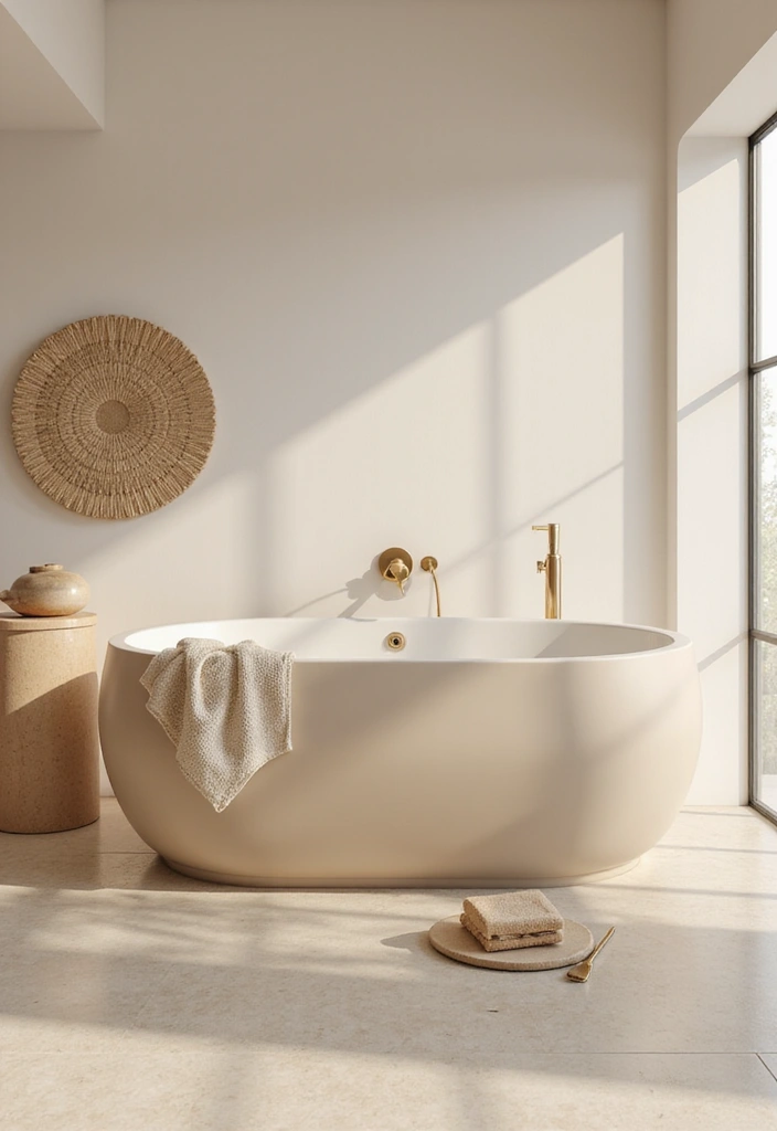 28 Bathroom Decor Beige And Calming - 27. Beige Bath Accessories