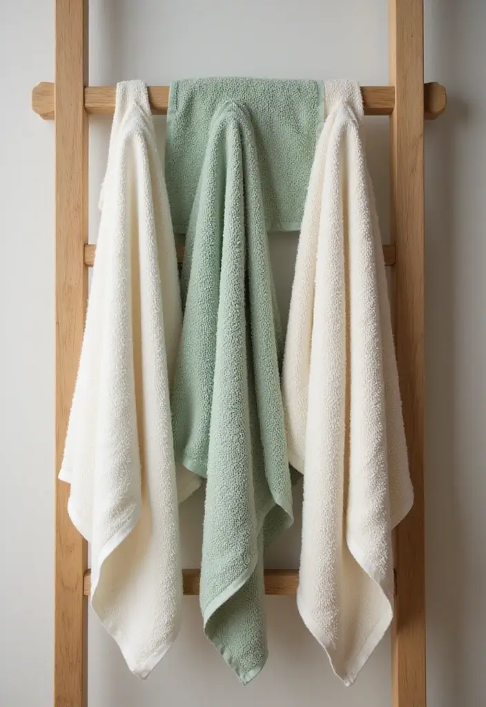28 Bathroom Essentials Checklist For New Homes - 1. Organic Cotton Towels