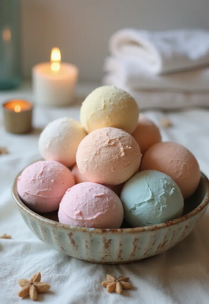 28 Bathroom Essentials Checklist For New Homes - 15. Natural Bath Bombs