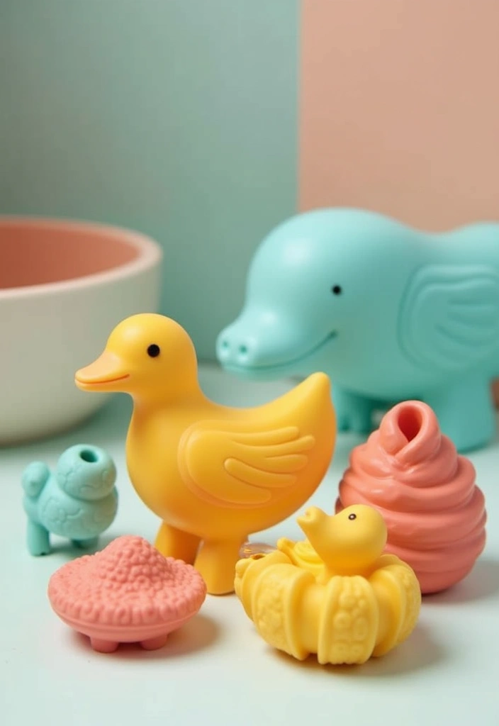 28 Bathroom Essentials Checklist For New Homes - 19. Eco-Friendly Bath Toys