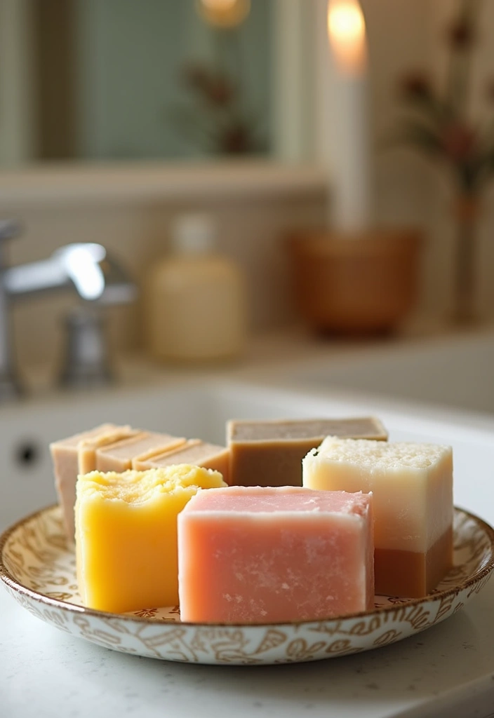 28 Bathroom Essentials Checklist For New Homes - 25. Handcrafted Soap
