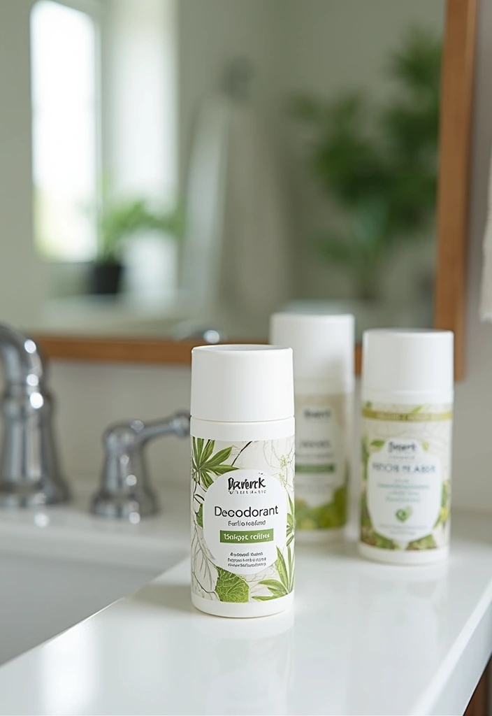 28 Bathroom Essentials Checklist For New Homes - 28. Natural Deodorants