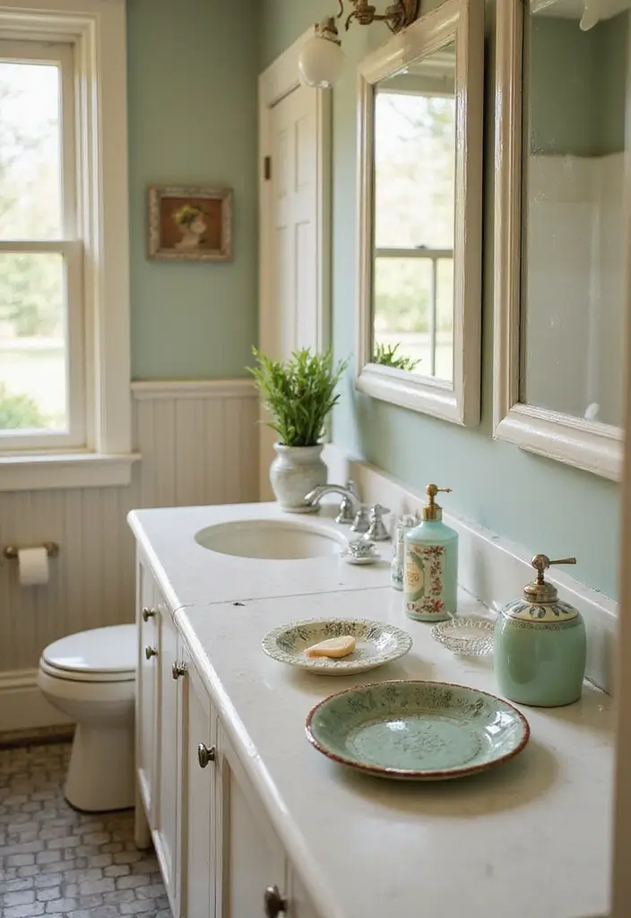 28 Bathroom Hardware Ideas That Upgrade Instantly - 26. Vintage Soap Dishes