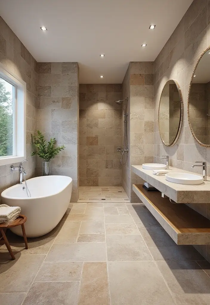 28 Bathroom Hardware Ideas That Upgrade Instantly - 9. Sustainable Tile Choices