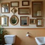 28 Bathroom Ideas Mirrors That Double As Art
