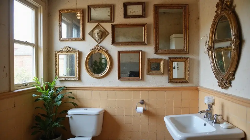 28 Bathroom Ideas Mirrors That Double As Art