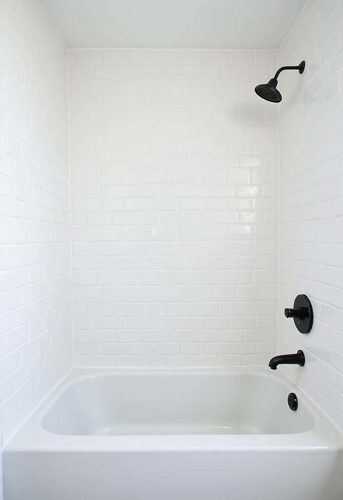 28 Bathroom Tiling Ideas For A Custom Look - 20. White Subway Tiles