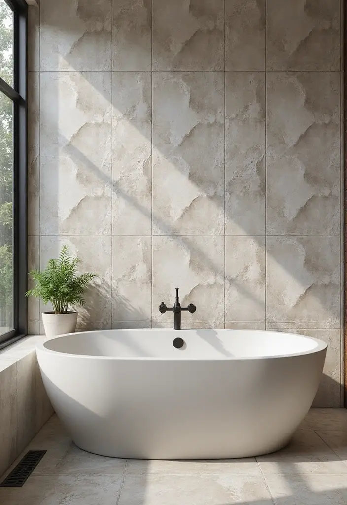 28 Bathroom Tiling Ideas For A Custom Look - 7. 3D Textured Tiles