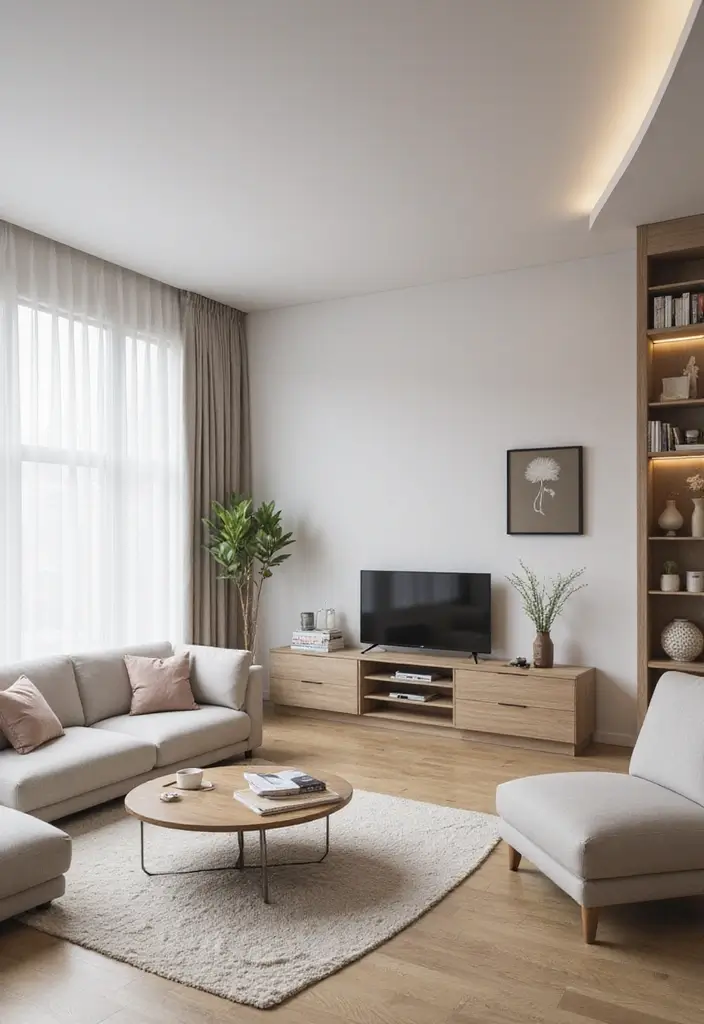 28 Eco-Friendly 2 Bedroom 2 Bathroom House Plans With Smart Layouts - 10. Minimalist Design