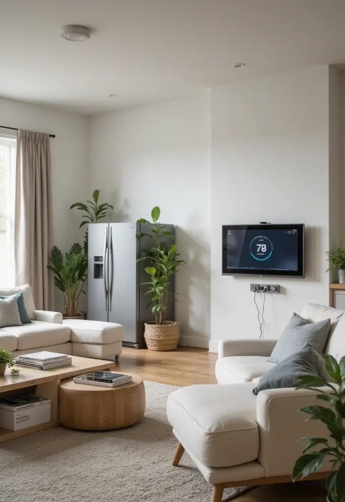 28 Eco-Friendly 2 Bedroom 2 Bathroom House Plans With Smart Layouts - 26. Smart Technology for Energy Efficiency