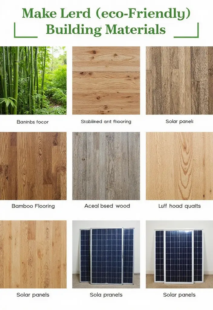 28 Eco-Friendly 2 Bedroom 2 Bathroom House Plans With Smart Layouts - 3. Sustainable Materials