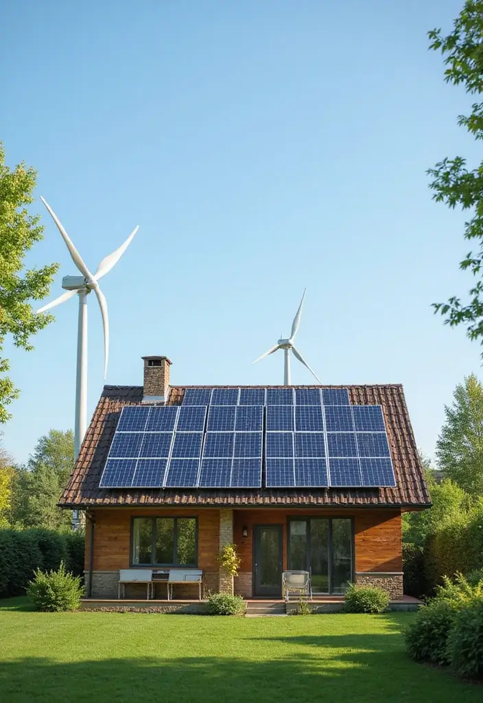 28 Eco-Friendly 2 Bedroom 2 Bathroom House Plans With Smart Layouts - 7. Renewable Energy Sources