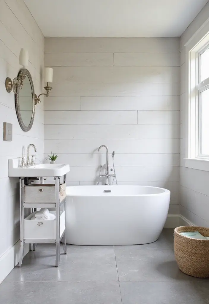 28 Modern Bathroom Bloxburg Ideas For Builders - 13. Textured Wall Finishes