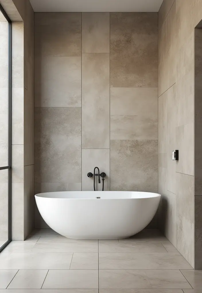 28 Modern Bathroom Bloxburg Ideas For Builders - 2. Minimalist Tiles