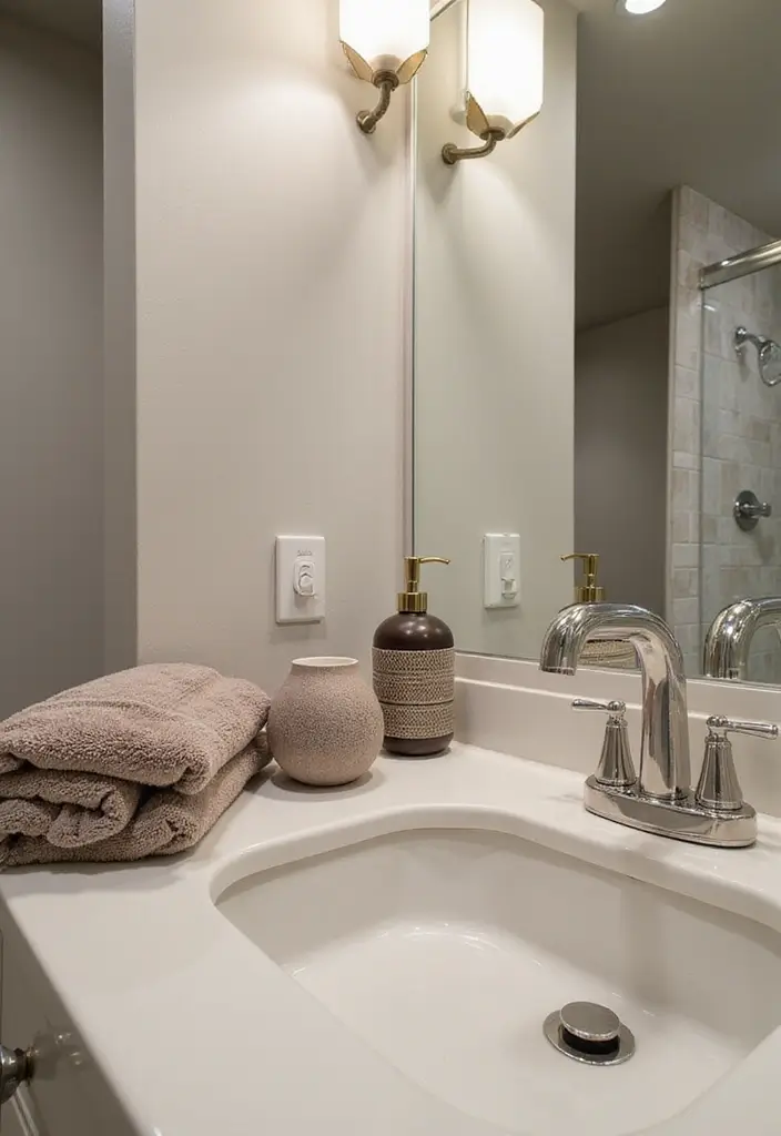 28 Modern Bathroom Bloxburg Ideas For Builders - 22. Luxurious Accessories