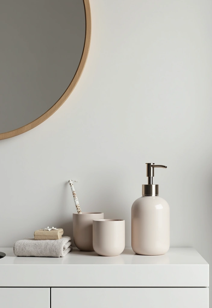 28 Modern Bathroom Bloxburg Ideas For Builders - 9. Minimalist Accessories