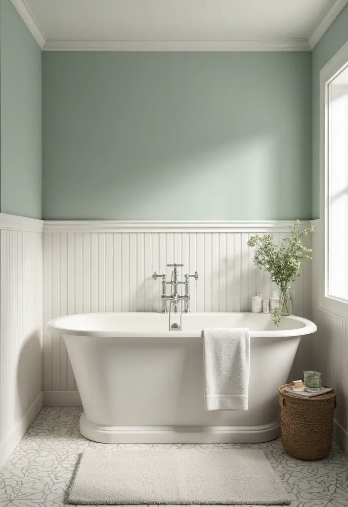 28 Old World Bathroom Designs That Feel Grand - 19. Timeless Wall Panels