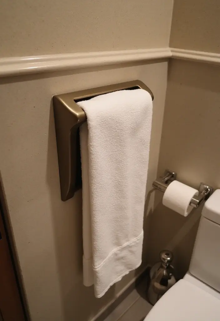 28 Restaurant Bathroom Ideas That Impress Guests - 23. Unique Towel Dispensers
