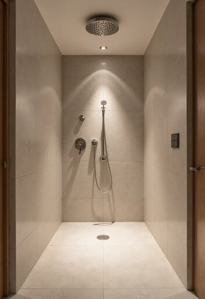 28 Restaurant Bathroom Ideas That Impress Guests - 25. Modern Shower Facilities