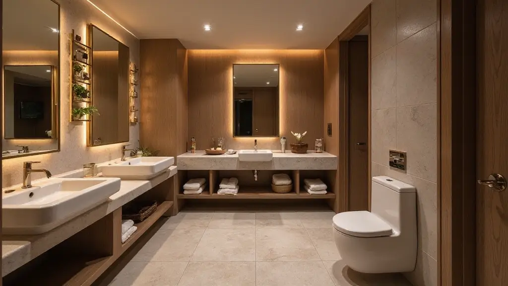 28 Restaurant Bathroom Ideas That Impress Guests