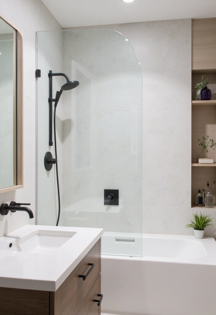28 Scandinavian Bathroom Ideas That Feel Minimal And Clean - 12. Modern Fixtures