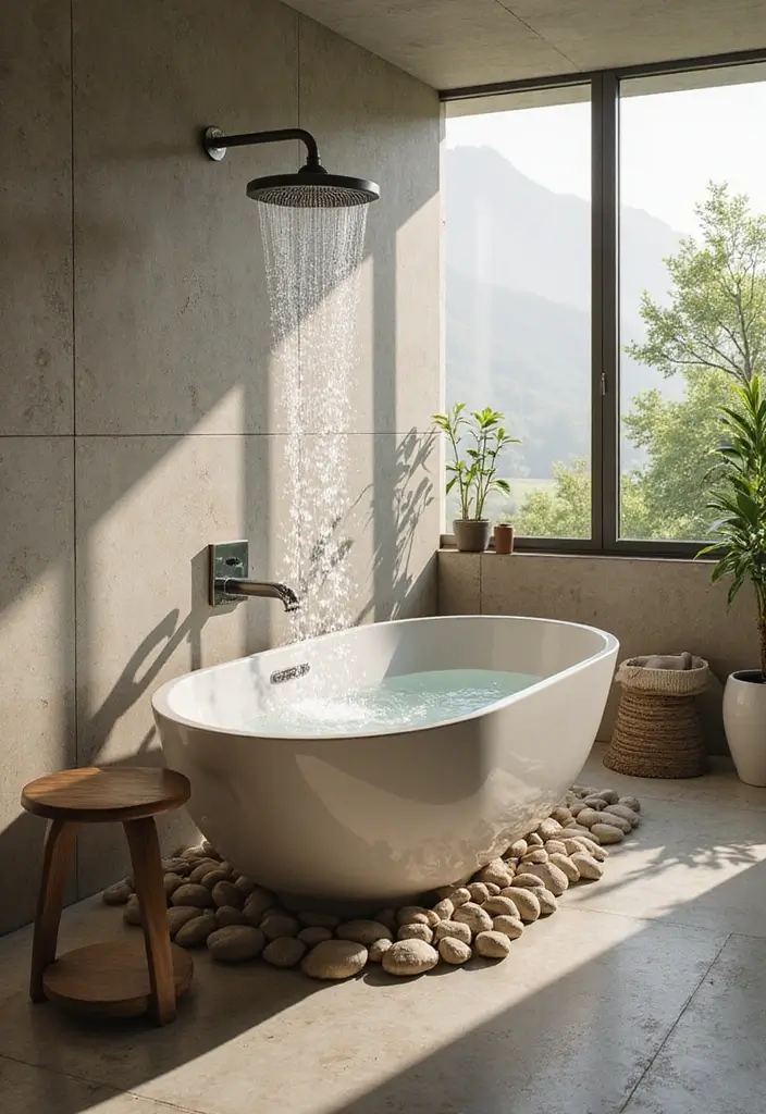 28 Scandinavian Bathroom Ideas That Feel Minimal And Clean - 18. Spa-like Features