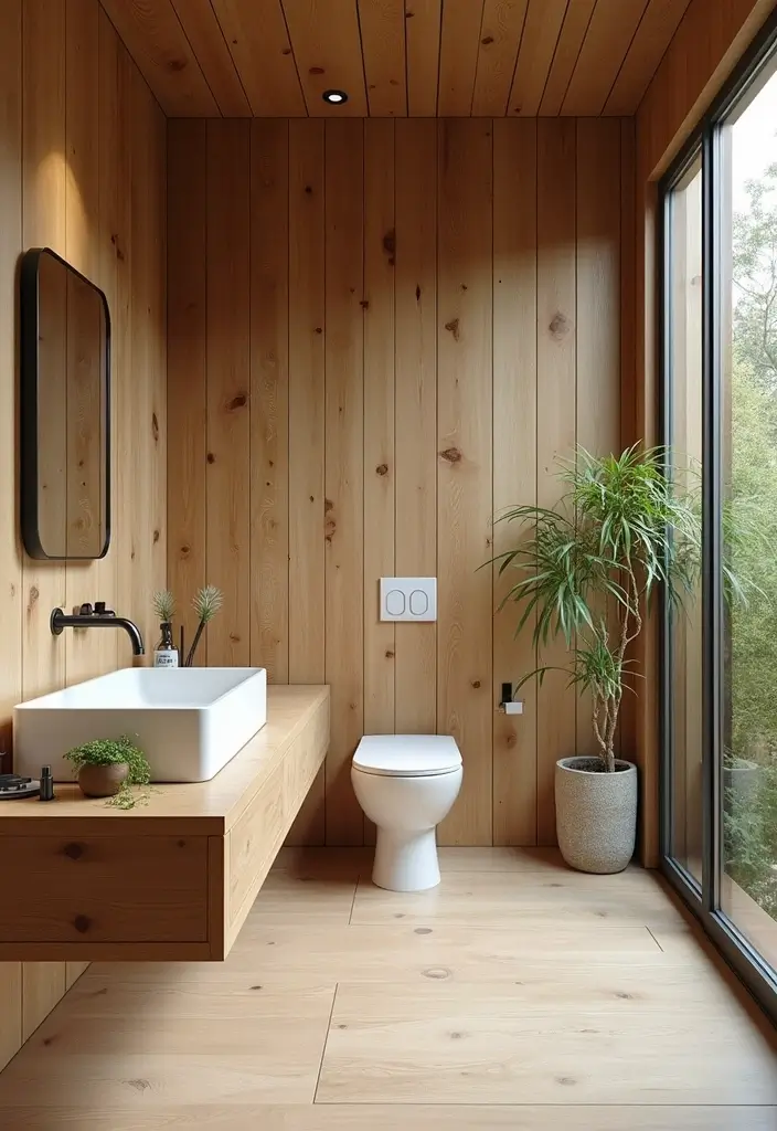 28 Scandinavian Bathroom Ideas That Feel Minimal And Clean - 4. Sustainable Materials