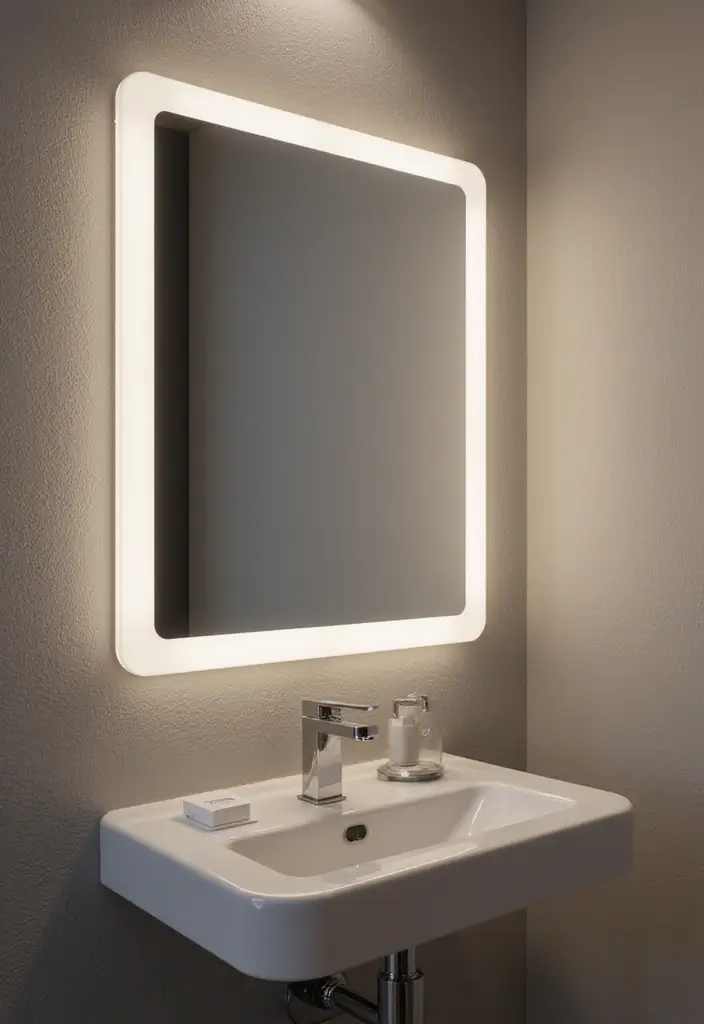 28 Small Bathroom Modern Design Inspirations - 10. Smart Mirrors