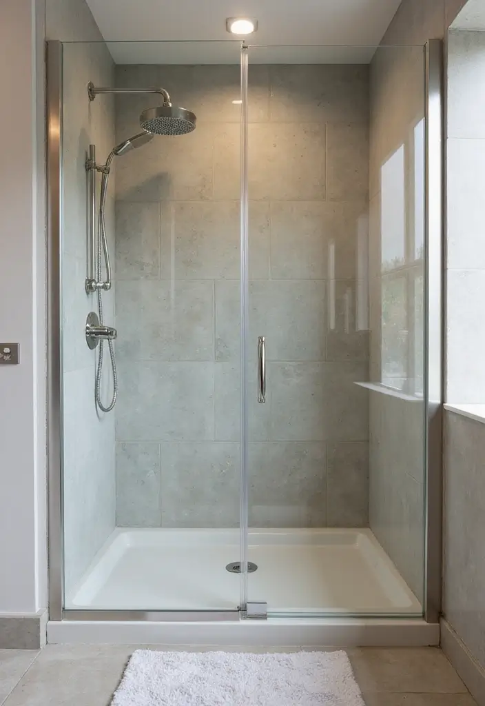 28 Small Bathroom Modern Design Inspirations - 14. Luxurious Shower Experiences