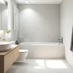 28 Small Bathroom Modern Design Inspirations