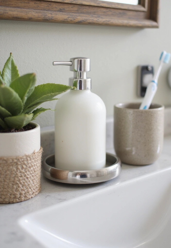 29 2x2 Bathroom Bloxburg Ideas That Maximize Space - 27. Stylish Bath Accessories