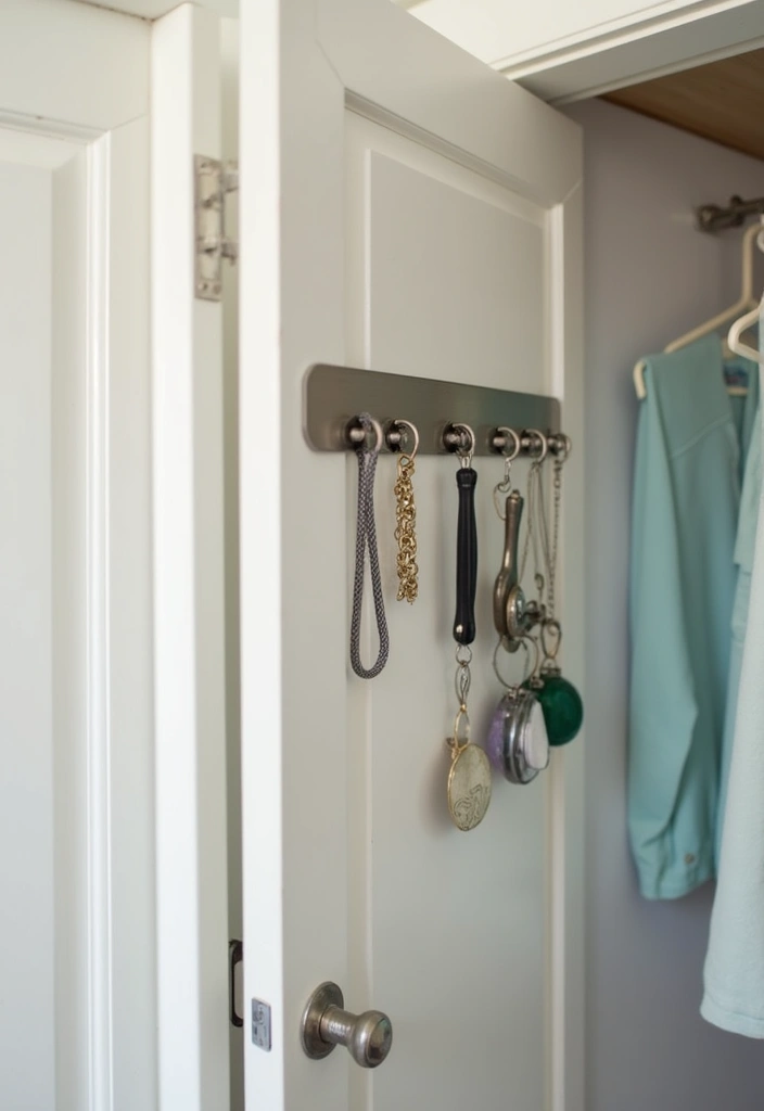29 Bathroom Closet Ideas That Add Storage - 18. Magnetic Strips for Small Items