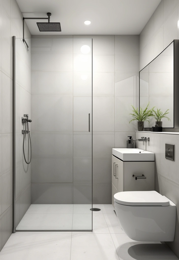 29 Bathroom Tile Combinations That Always Work - 24. Subtle Ombre Tiles