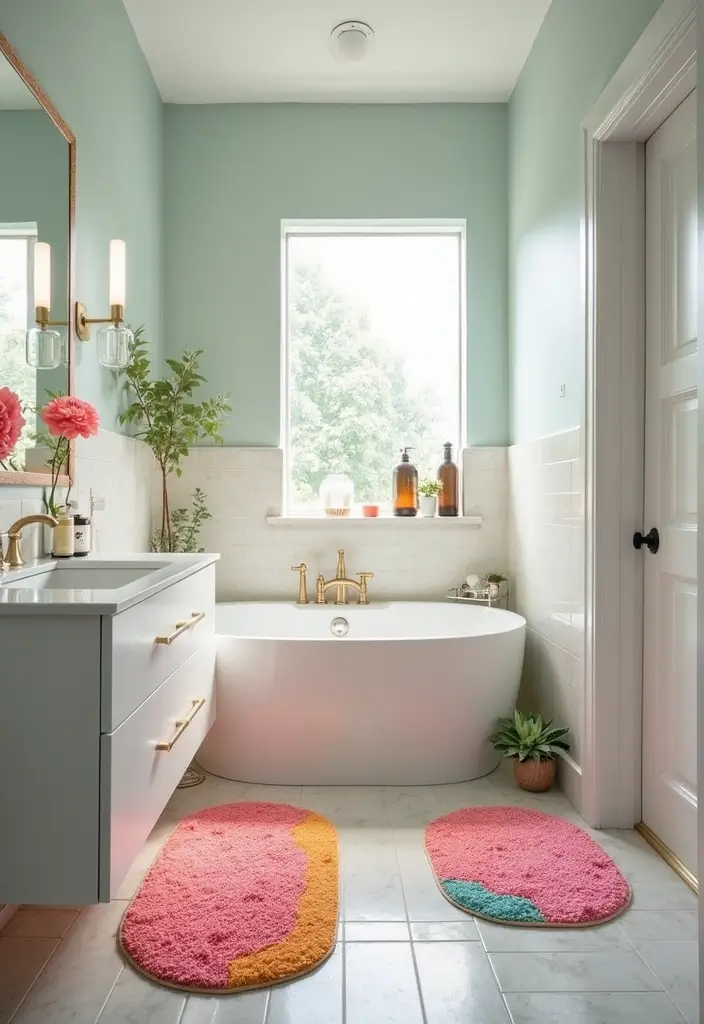 29 Boys Bathroom Decor Ideas That Look Cool - 16. Fun Bath Mats