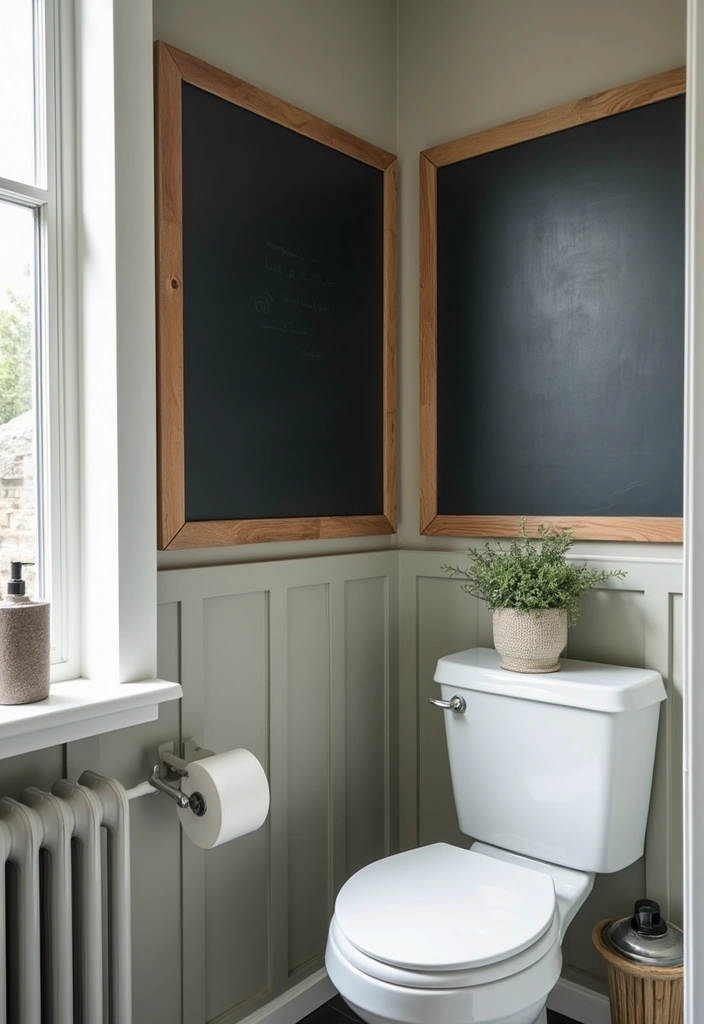 29 Boys Bathroom Decor Ideas That Look Cool - 29. Interactive Wall Features