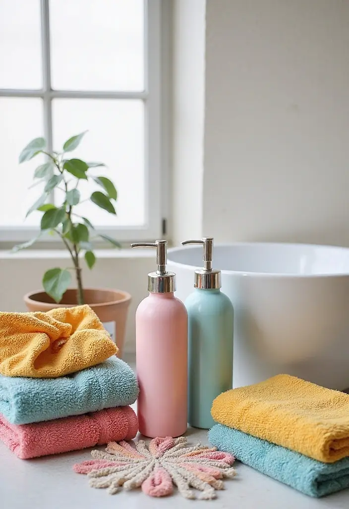 29 Boys Bathroom Decor Ideas That Look Cool - 4. Trendy Bathroom Accessories