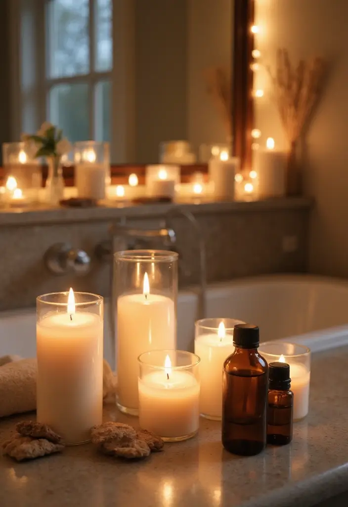 29 Coffee Shop Bathroom Ideas That Feel Cozy - 14. Warm and Inviting Scent