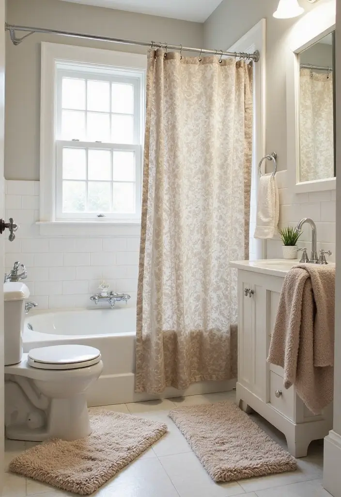 29 Coffee Shop Bathroom Ideas That Feel Cozy - 15. Cozy Bath Accessories