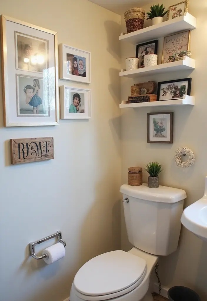 29 Coffee Shop Bathroom Ideas That Feel Cozy - 21. Thoughtful Personal Touches