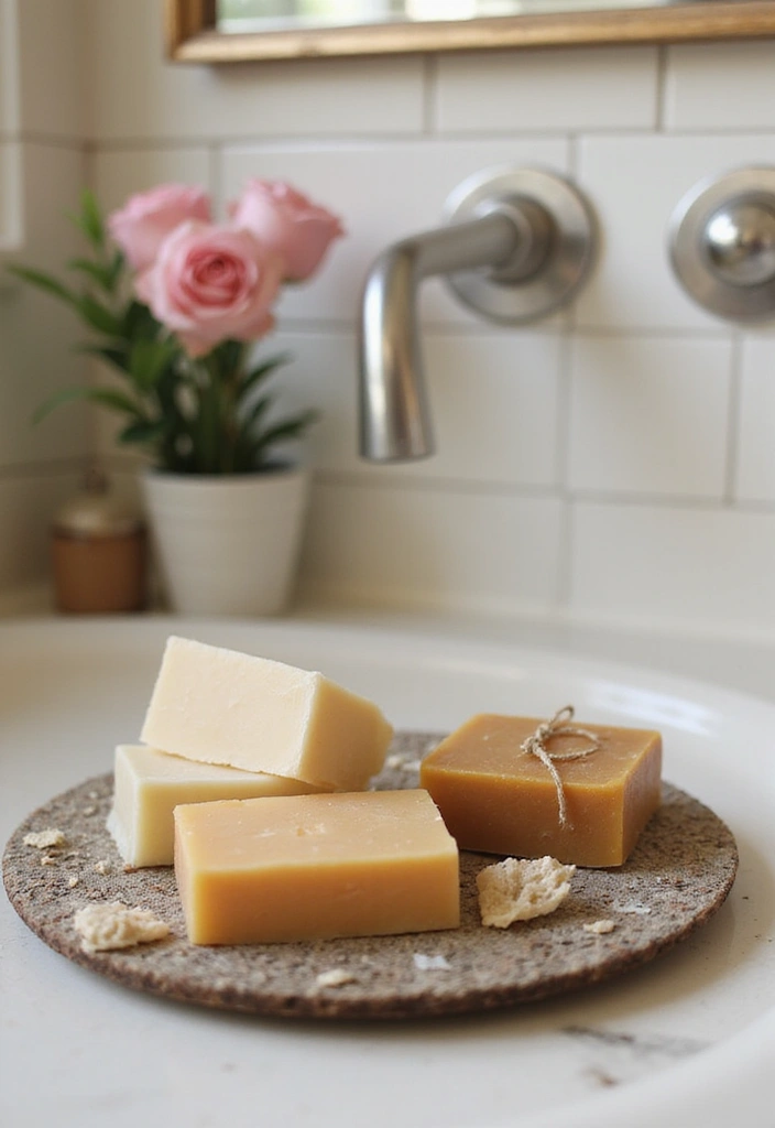 29 Coffee Shop Bathroom Ideas That Feel Cozy - 25. Beautiful Scented Soaps