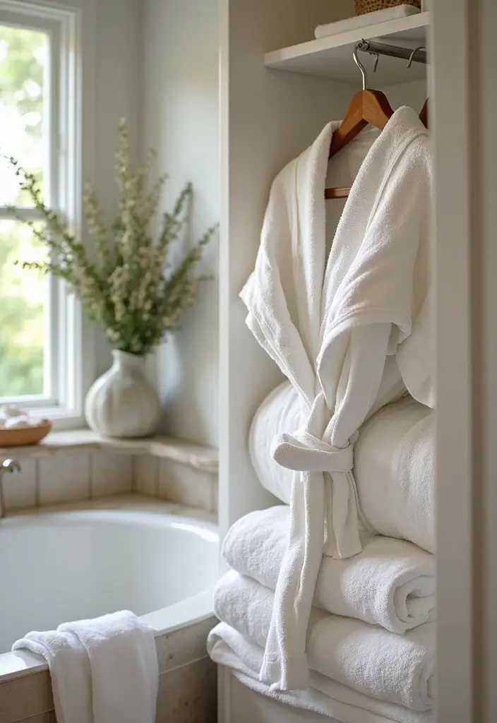 29 Coffee Shop Bathroom Ideas That Feel Cozy - 26. Cozy Bathing Essentials