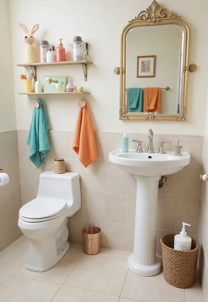 29 Girly Bathroom Aesthetic Ideas That Feel Playful - 4. Cute Bathroom Accessories